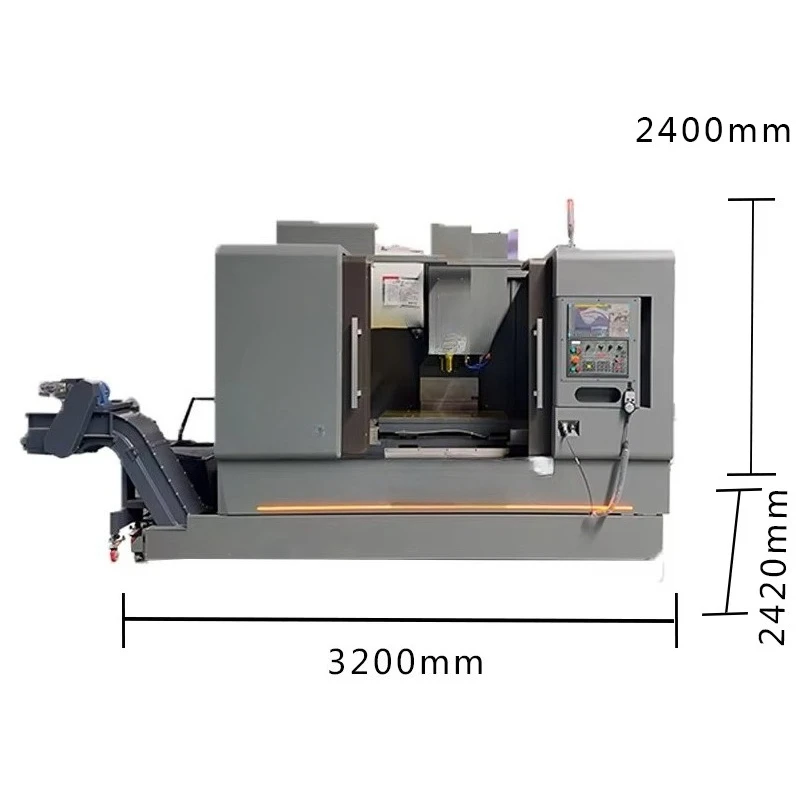 VMC1050 Vertical CNC Machine Spindle Single Spindle High-Accuracy Automatic Competitive Price Industrial Machine Tool