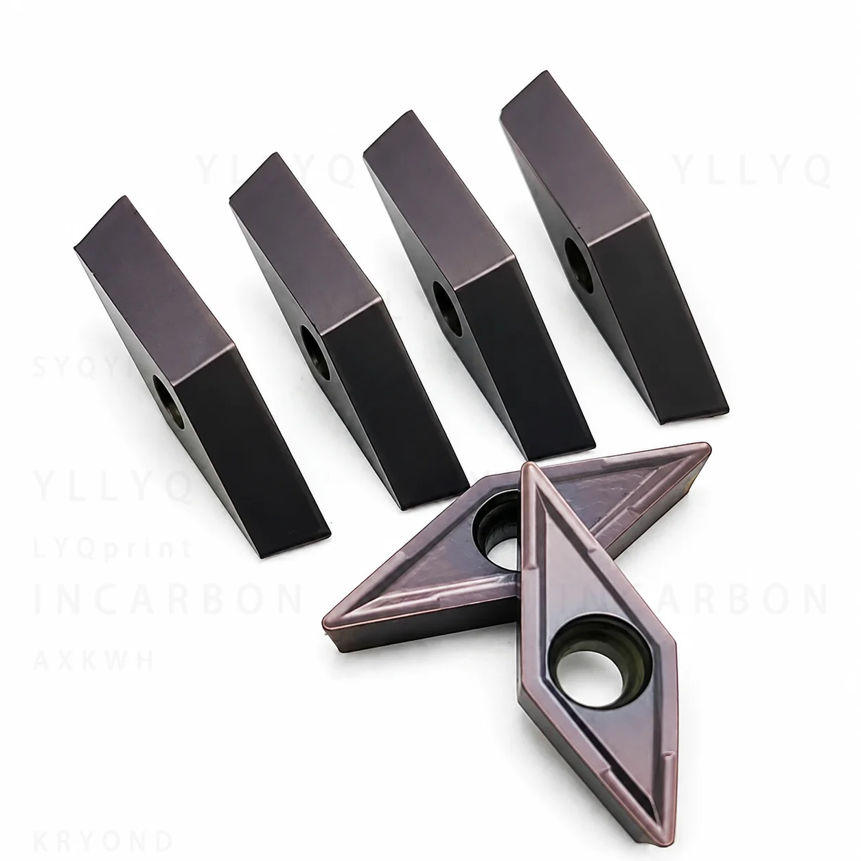 VCMT110304 Carbide Insert KT15 KT6020 KT735 CNC Lathe Turning Tool Stainless Steel Cutting Insert VCMT 110304 Metal Machining - view 3