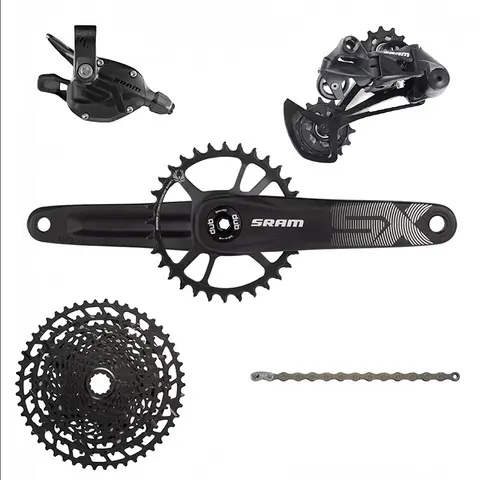 SRAM SX EAGLE Groupset 1x12s Cassette 11-50T 12 Speed Kit DUB BB Trigger Shifter Derailleur Chain Crankset 1210 SX Cassette