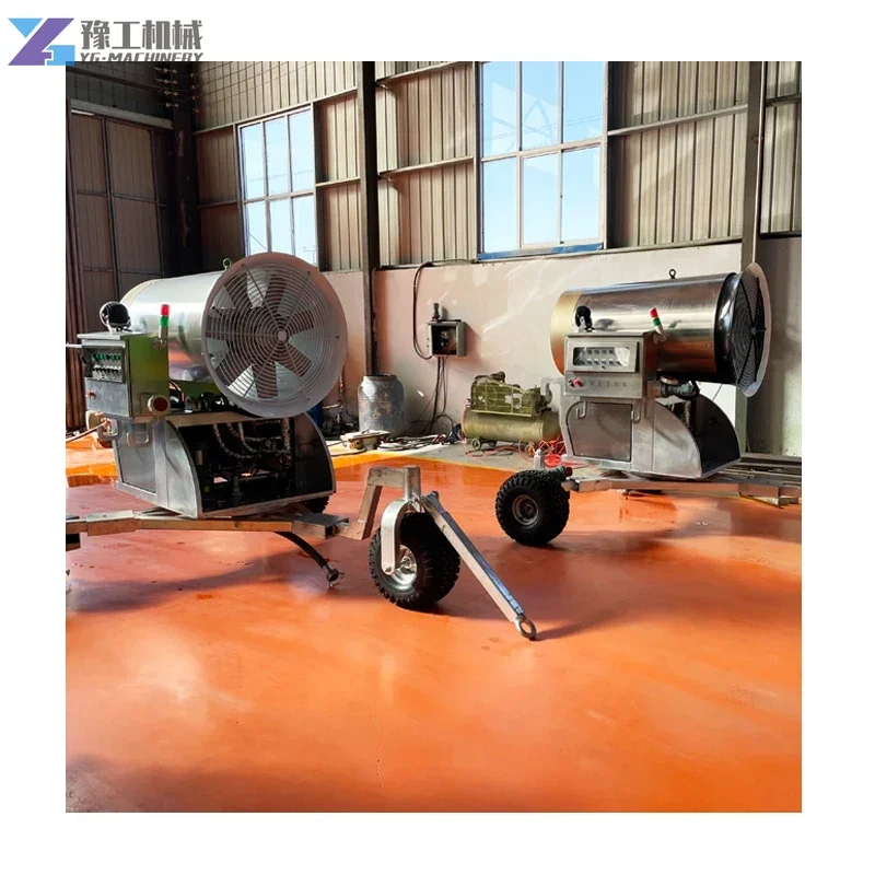 آلة صنع الثلج لمناجع التزلج في الحديقة الخارجية على نطاق واسع باستخدام صانع الثلج كندا آلة الثلج الاصطناعية المحمولة للبيع #1