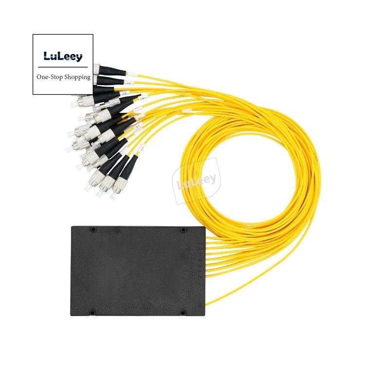 Imagem -03 - Upc Plc-optical Divisor Caixa Cauda Fibra Núcleo Cerâmico Perda de Retorno 55db 1x16 Alta Qualidade fc