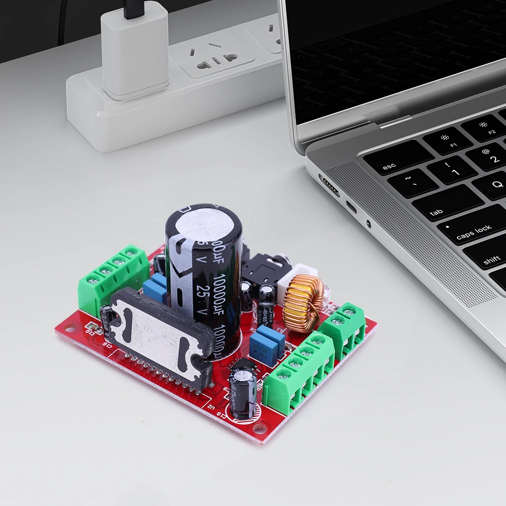 Плата цифрового усилителя класса Fever, модуль стереоусилителя постоянного тока 12 В TDA7850, 4 канала с шумоподавлением BA3121 для автоматического аудио