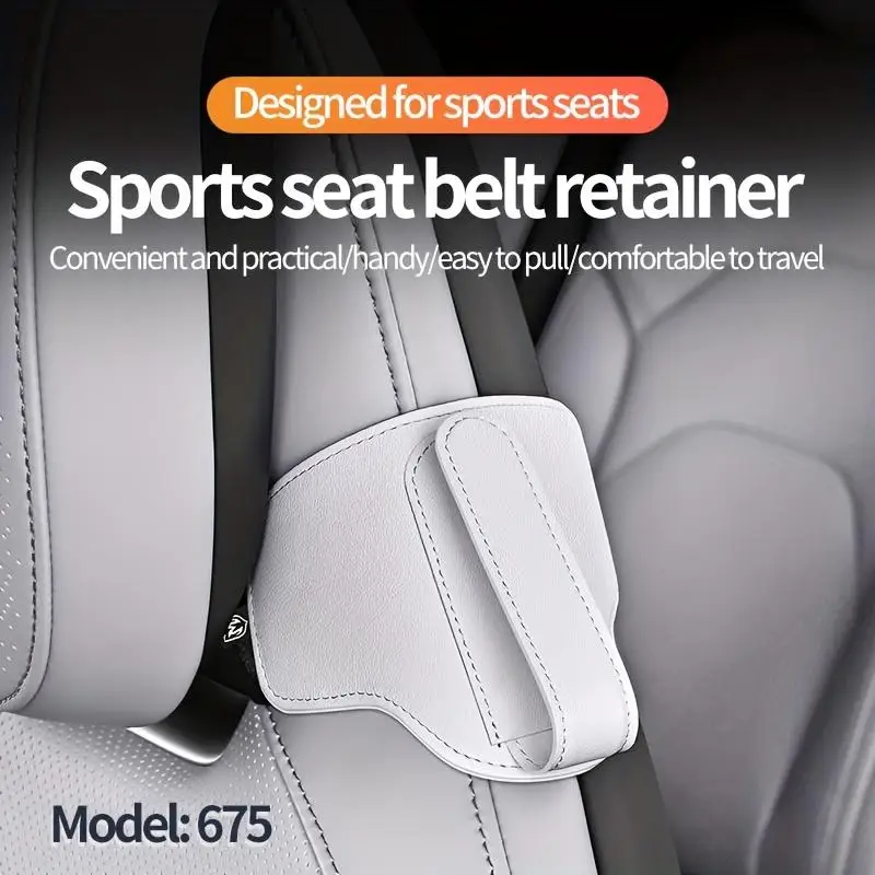 

Car Seat Belt Anchor for Sports Seat Car Multifunctional Shoulder Protection Belt Limiter Safe and Comfortable