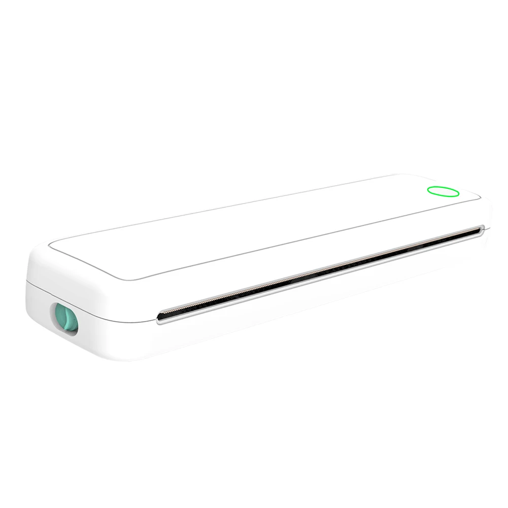Printer Perjalanan Seluler Nirkabel dengan Kertas Cetak BT Thermal A4 Printer Seluler Pembuat Pencetakan Dokumen Perjalanan dan Penggunaan Pekerjaan Rumah