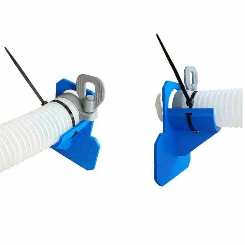 

Swimming Pool Pipe Holder Mount Supports Pipes 30-38mm for Ground Hose Outlet with Cable Tie piscinas adults pack trip alarm