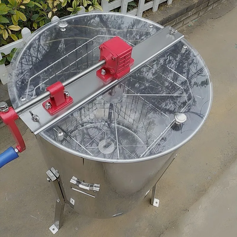 High Quality Stainless Steel Automatic 4 Frame Electric 304 Stainless Steel Honey Extractor/Manual Honey Centrifuge Machine