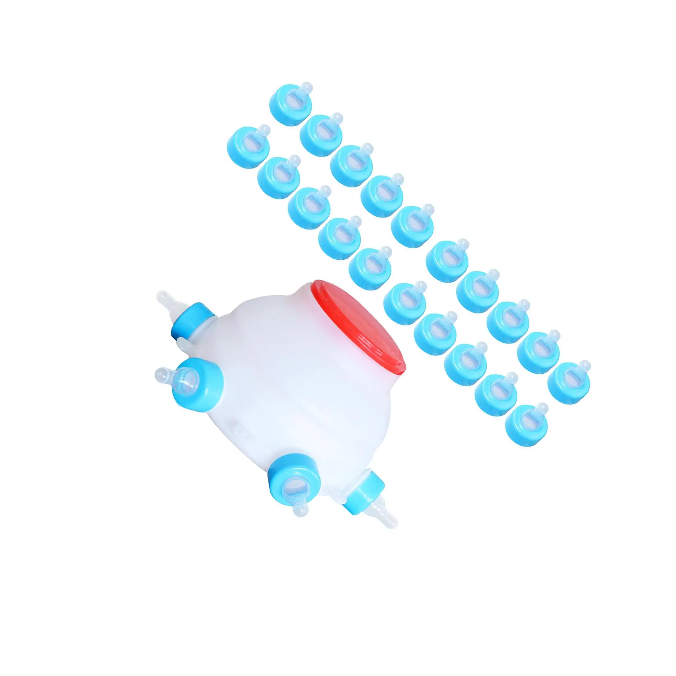 

Бутылка для кормления ягнят, бутылки для выкармливания ягнят, принадлежности для кормления ягнят, для поросят и щенков, с 20 запасными сосками