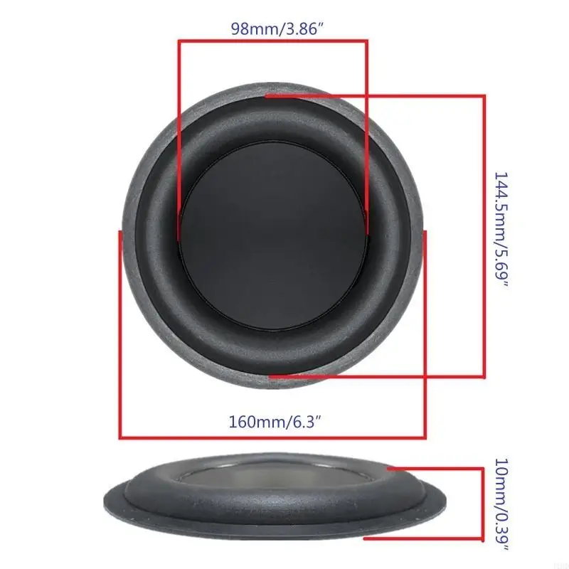 J1HD Bass Diaphragm Passive Radiator Speaker Repair Parts 160mm DIY Speaker view 6