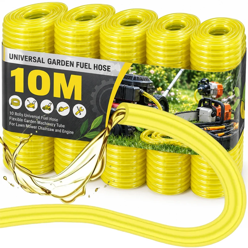 Weed Vaping Accessories - Yellow Fuel Line Hose Set 2x3.5/2.5x5/3x5/3x6mm