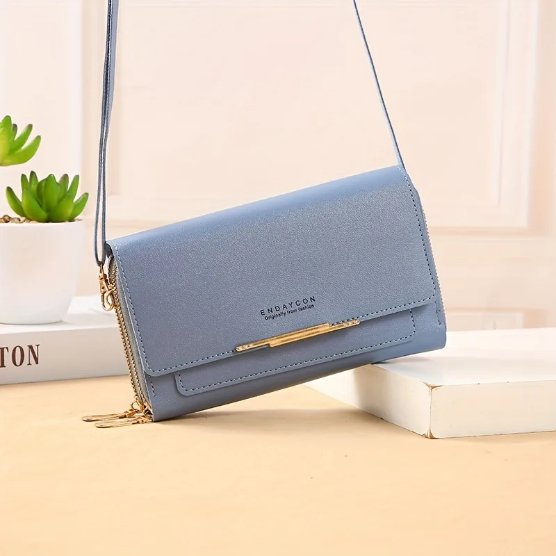 Women's Wallet Korean Handbag Multi Card Large Capacity Casual Shoulder Bag Mobile Phone Packet Fashion New Style