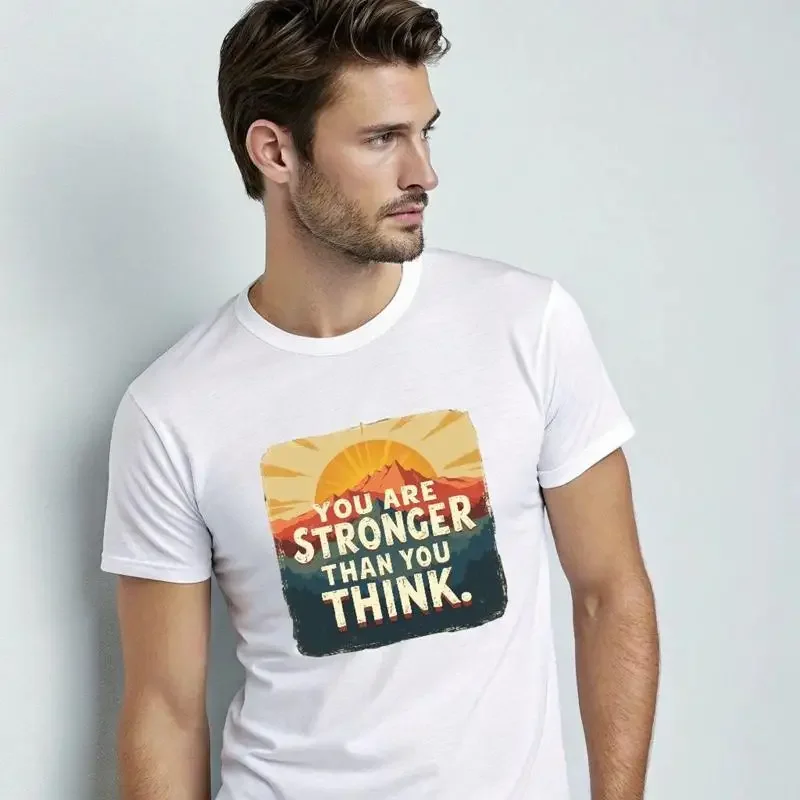 28 You Are Stronger Than Think Äì Motivational Softstyle T Shirt