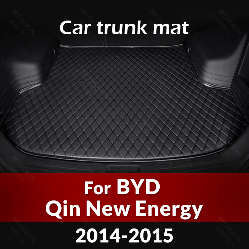 

Car Trunk Mat For BYD Qin New Energy 2014 2015 Custom Car Accessories Auto Interior Decoration