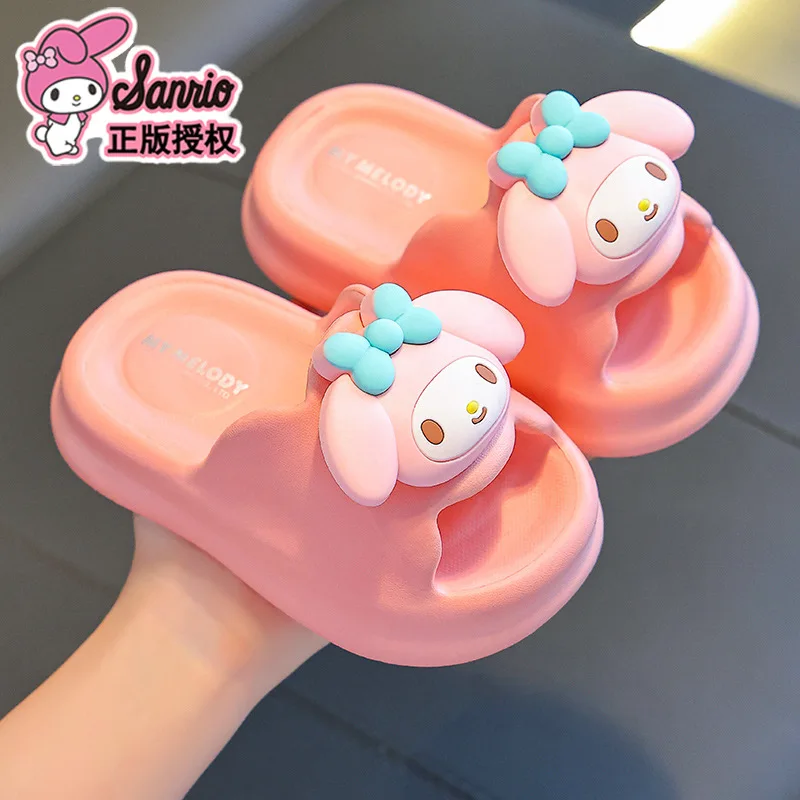 

Sanrio Hello Kitty EVA Cloud Slippers, Official Cute Girly Indoor Slides for Women, Non-Slip Soft Sole Comfortable Home Sandals
