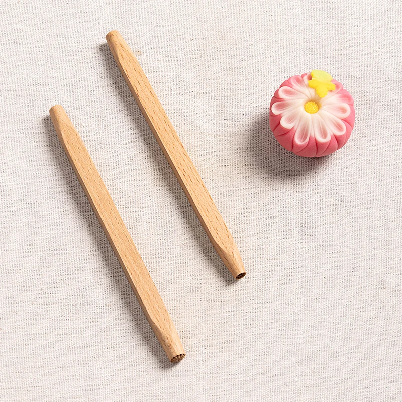 Japanese wagashi basic Wagashi Tools Cherry Blossom Core Chrysanthemum Core Double-ended Pressure Stick