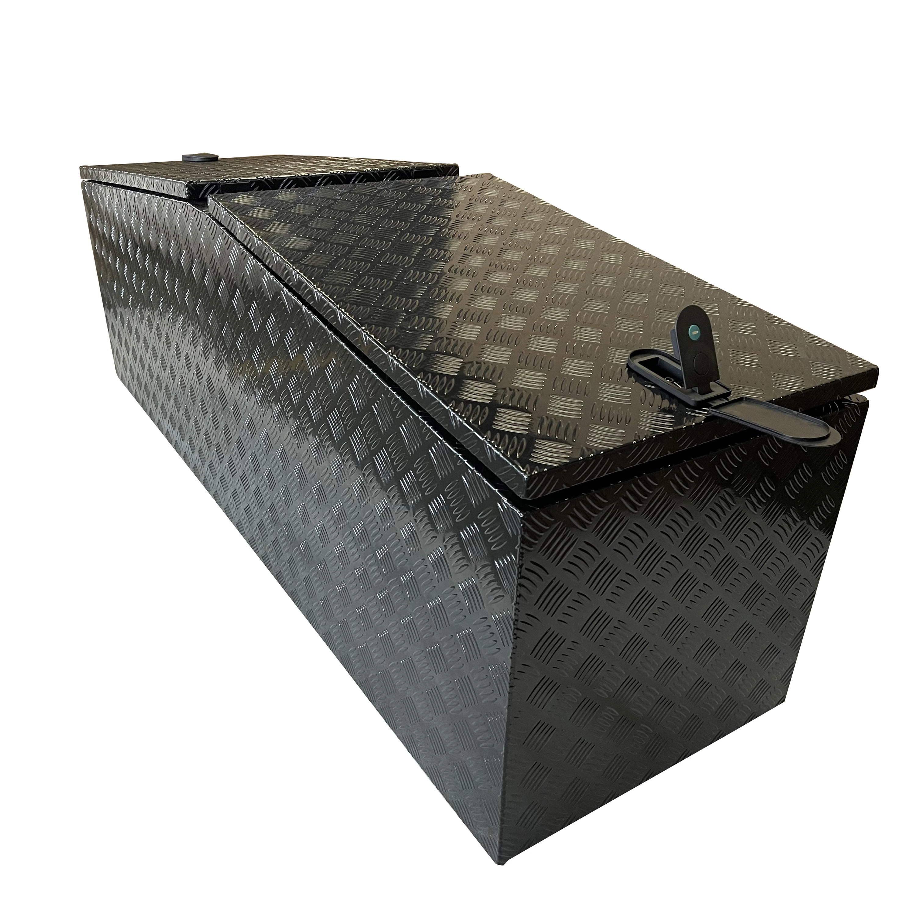 Индивидуальный сверхпрочный алюминиевый ящик для инструментов с двумя крышками 2025 года. Решение для хранения OEM с водонепроницаемыми и портативными металлическими материалами.