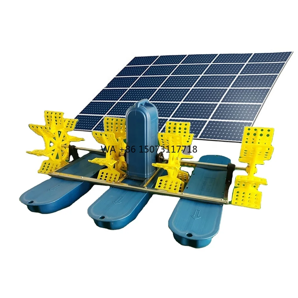 

1.5Kw 220V 4 Impeller Oxygen Increasing Impeller Aquaculture Machine Solar Powered for Fish Farm Farming Prawn Pond