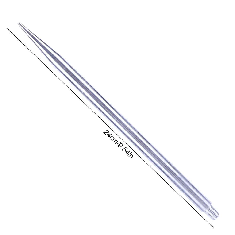 Injecteur de sol d'antenne GP en alliage d'aluminium, pic de terre, filetage M10, clou de terre pour Pac-12 Ma-12, antenne à ondes courtes, 1 pièce