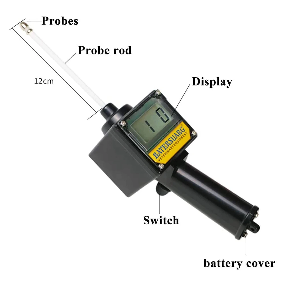 BATERSUARG Dog Ovulation Detector Breeder Tester Machine Pregnancy Planning Breeder Canine Detecting