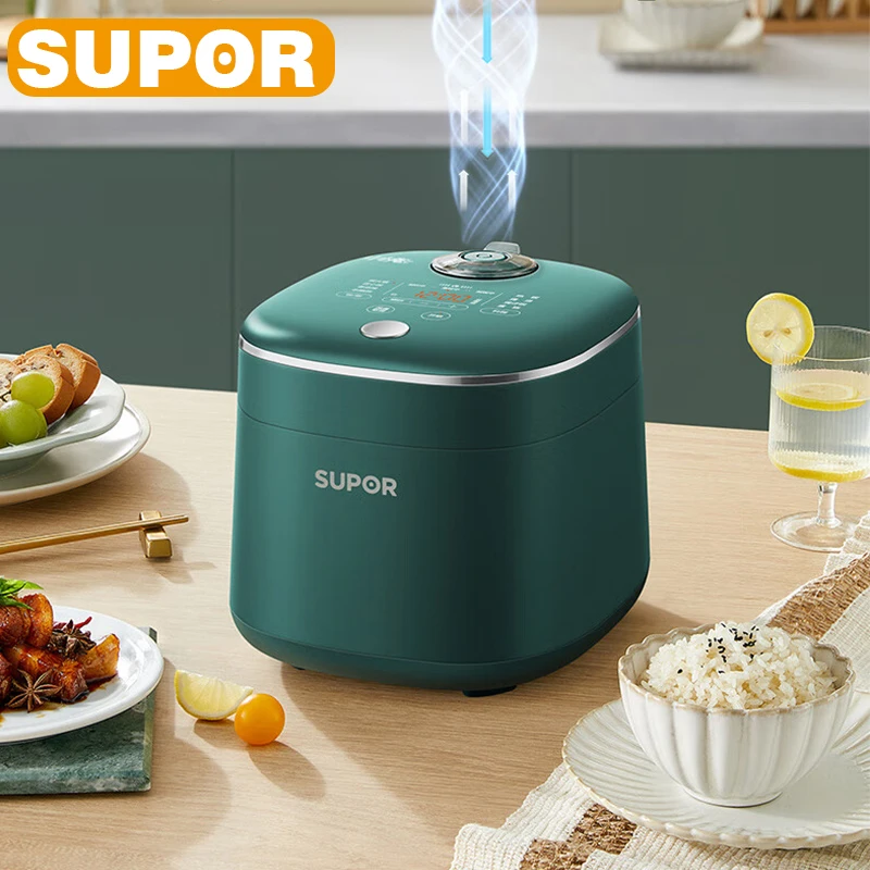 

SUPOR Rice Cooker 2L Multi-function Touch Screen Electric Rice Cooker Quick Cook Cold Air Tower Reservation Kitchen Appliances