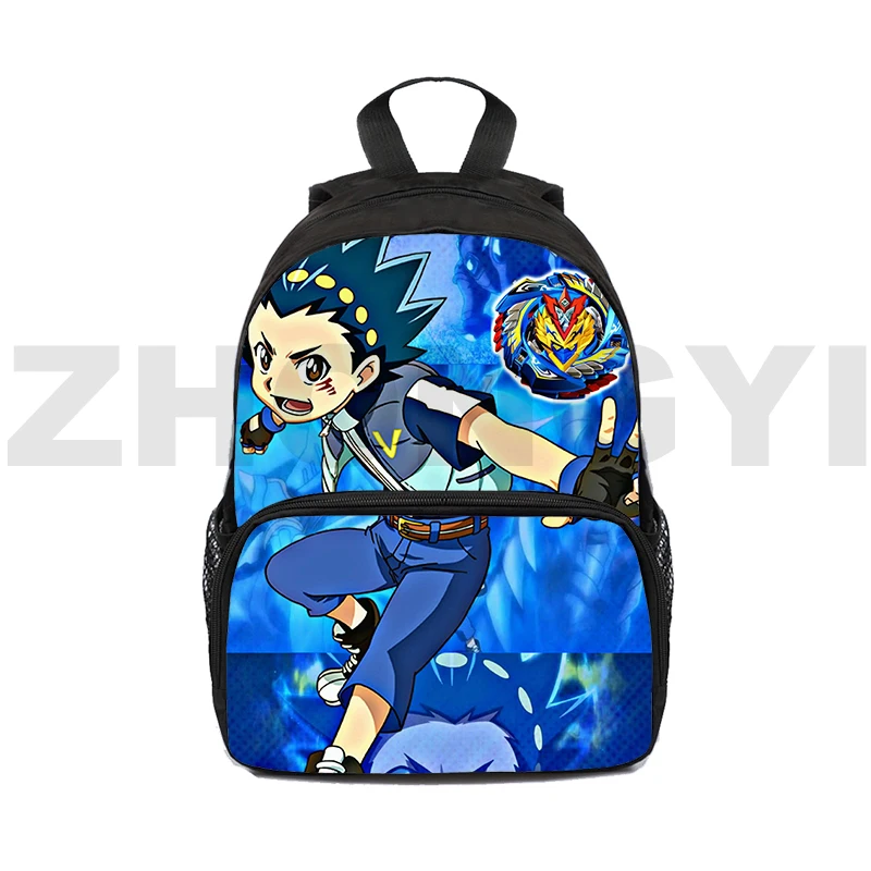 16 Zoll Mini Backapck 3D Cartoon Druck Beyblade Burst Taschen Reiß verschluss Frauen Reise Umhängetasche Herren Bücher tasche Kinder Schult aschen