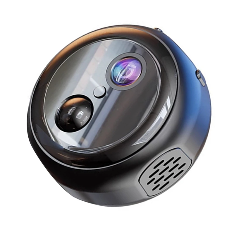 ABSQ-كاميرا مراقبة منزلية عالية الدقة للرؤية الليلية عن بعد 30 يومًا تسجيل حلقة طوال اليوم - إصدار واي فاي يدعم الكشف البشري