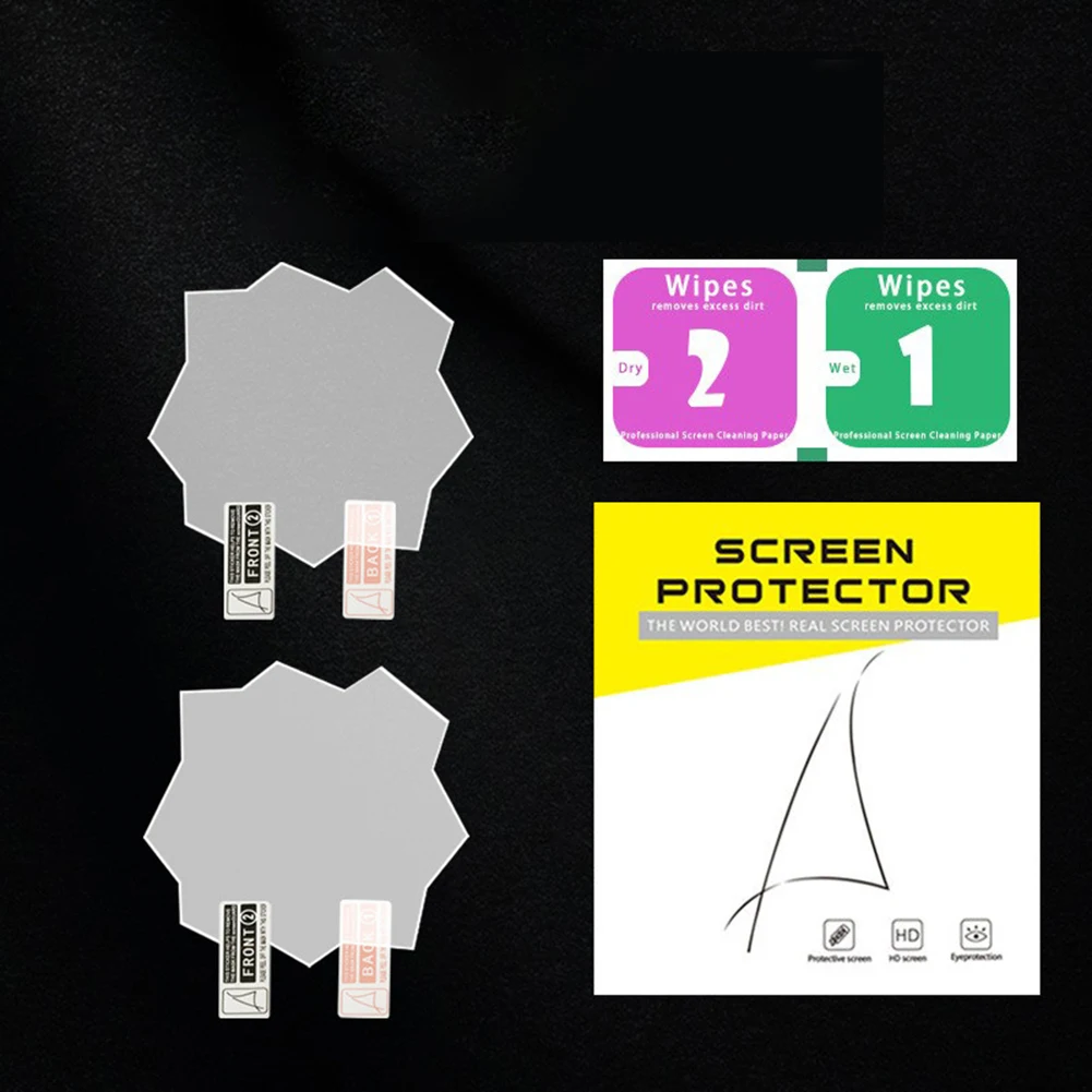 5 قطع من طبقة حماية الشاشة الصفراء الشفافة، طبقة شاشة تغطية كاملة، غطاء حماية اللوحة، ملحقات الألعاب