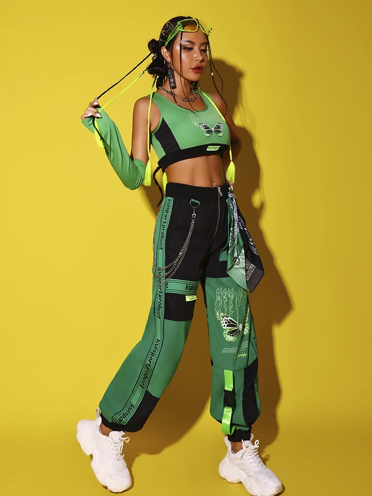 زي أداء فرقة الرقص النسائية الكورية، مجموعة ملابس رقص الجاز، أزياء الشارع بأسلوب الهيب هوب، زي أداء لحفلات نهاية العام