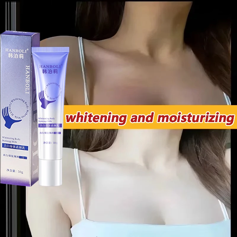 Crema blanqueadora corporal para partes privadas, lejía para brazos, rodillas, labios, piel oscura, ilumina la melanina, zona íntima, esencia rosa, cuidado hidratante