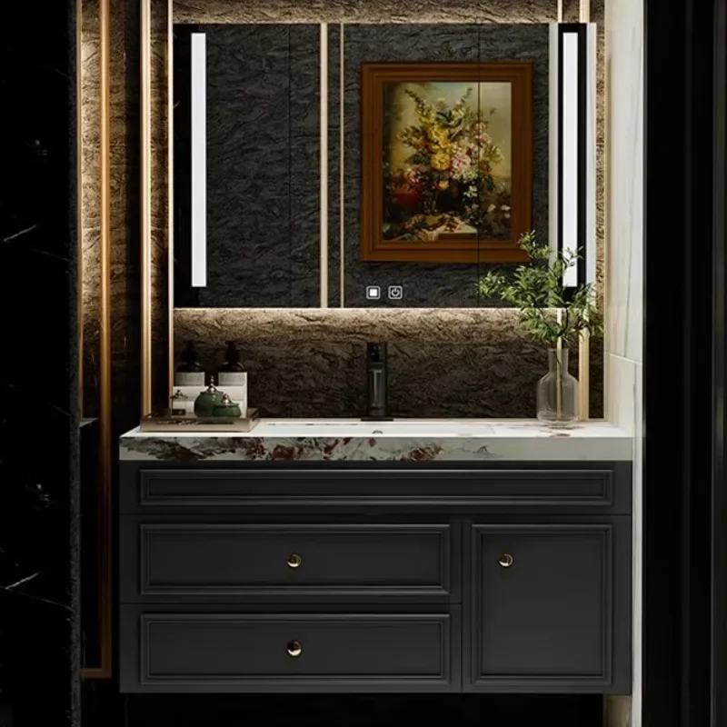 

Bathroom Column Storage Vanity Mirror Luxury Narrow Furniture Plastic Wardrobe Locker Cabinet Salon Station Base Mobile Bagno