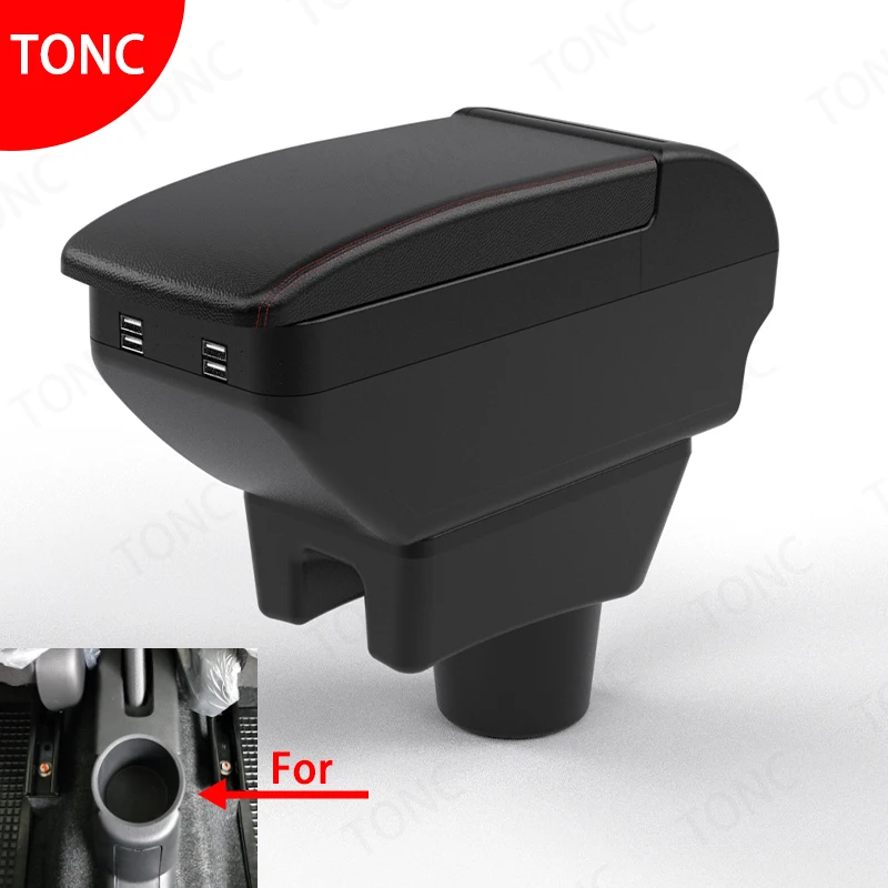 For Mitsubishi Attrage Mirage Armrest Box For Dodge Attitude Mitsubishi Space Star Car Armrest Storage Box Car Accessories