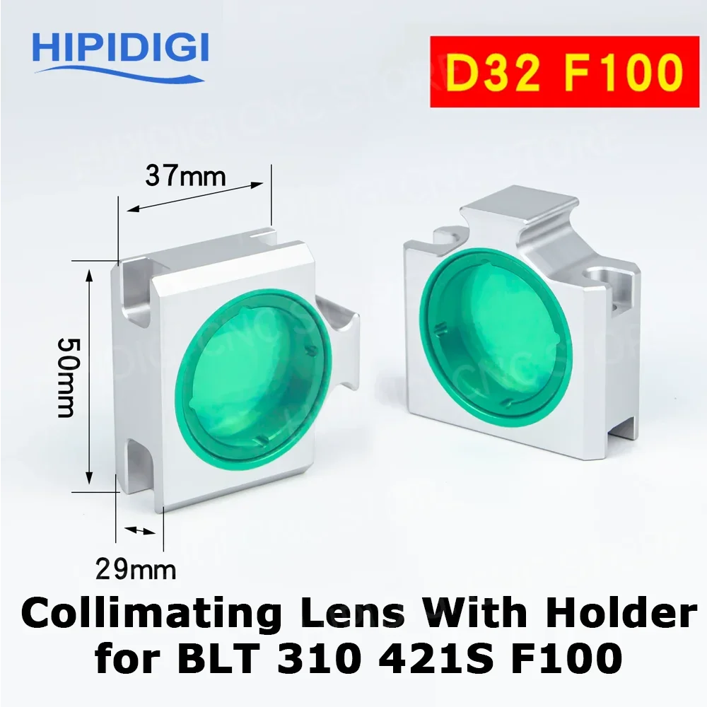 BOCHU BOCI BLT310 421S 441  Laser Cutting Head Collimating Lens Focusing Lens With Drawer Holder D32/D37 F100/F150/F200 for BLT