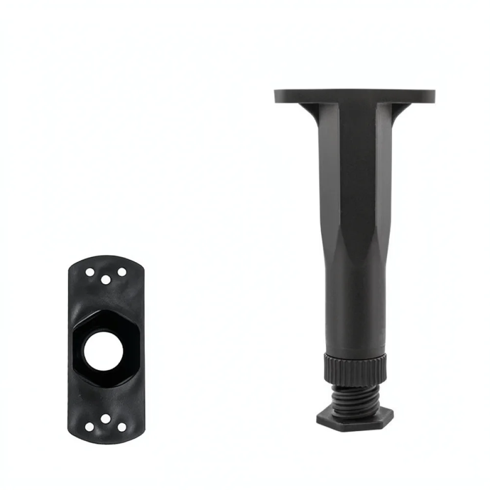 Reinforced Bed Frame Stabilizer Adjustable Support Leg Plastic Steel Furniture Feet Heavy Duty Slat Fixing Hardware Tool