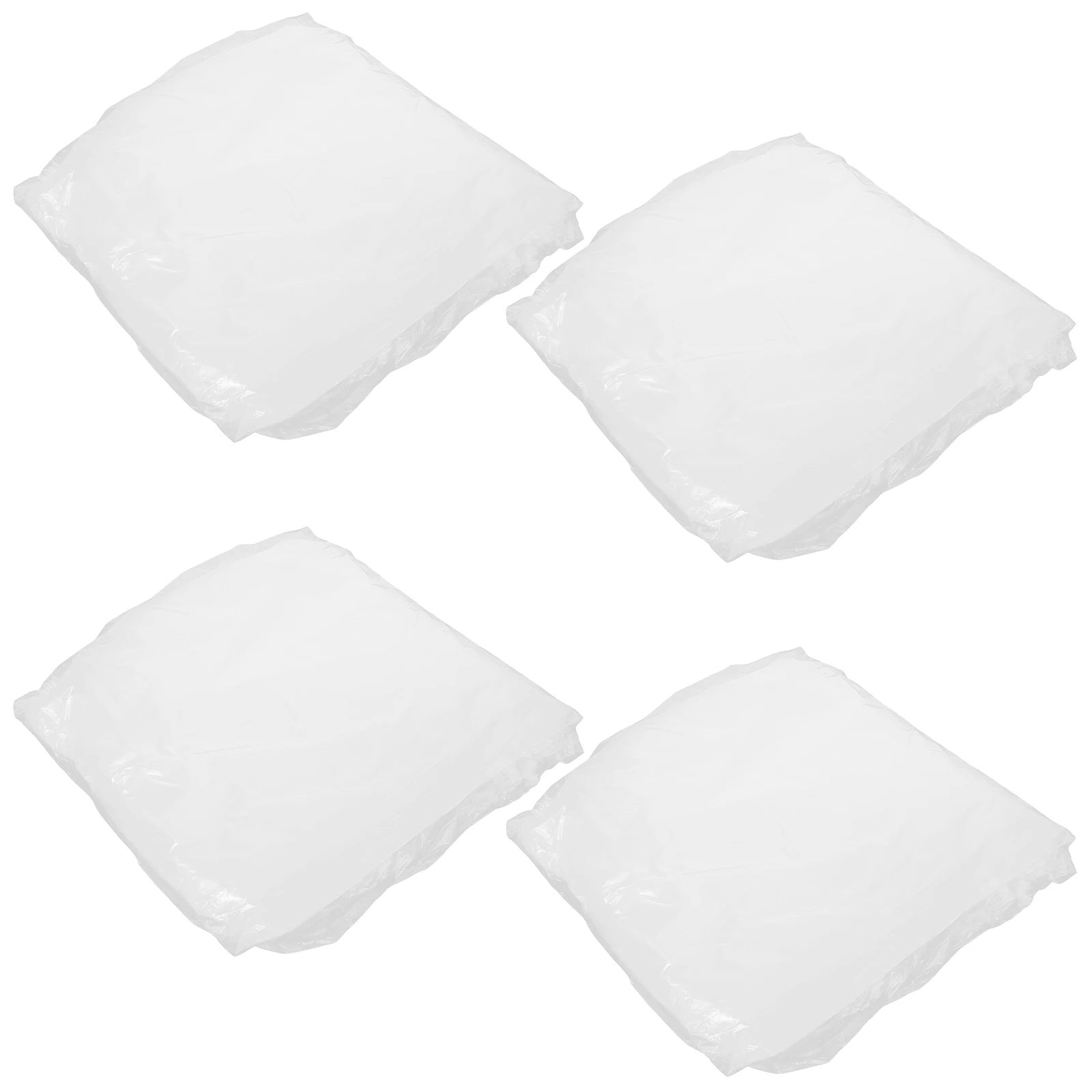 

4Pcs Motorcycle Bike Cover Disposable Waterproof Protective Cover for Outdoor All Season Dirt Droppings Defense