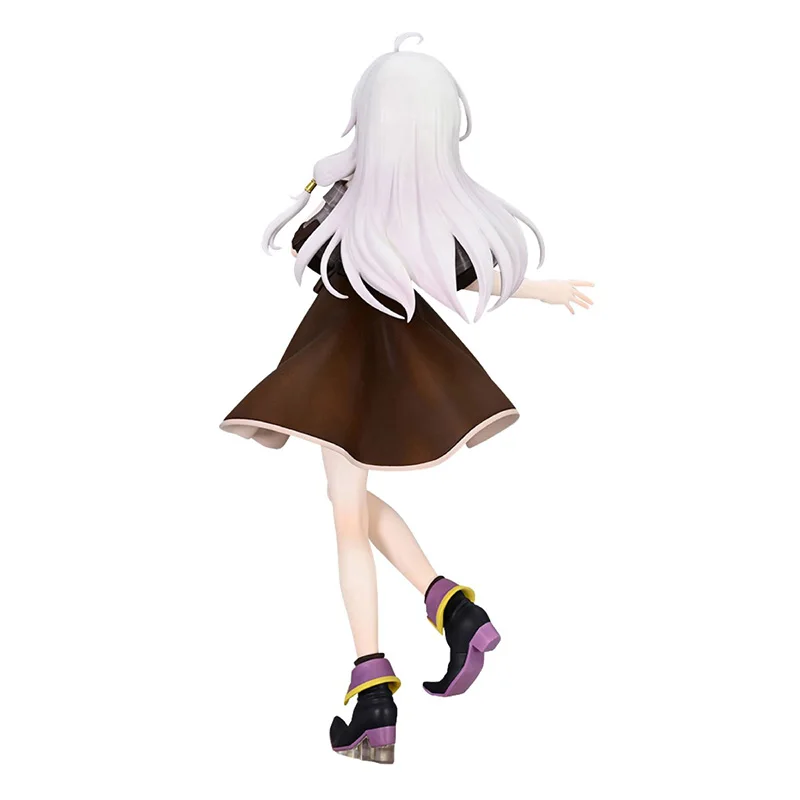 FuRyu Trio-Try-iT Figure The Journey Of Elaina Brown dress ver. Anime Doll Collectible Model Toy Ornament Gift