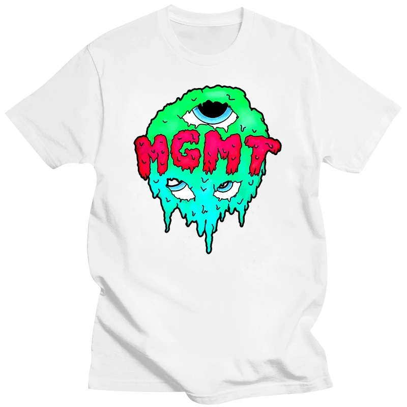 New Mgmt Indie Rock Band T-Shirts Size S,M,L,Xl,2Xl Black Custom Graphic Tees Tee Shirt