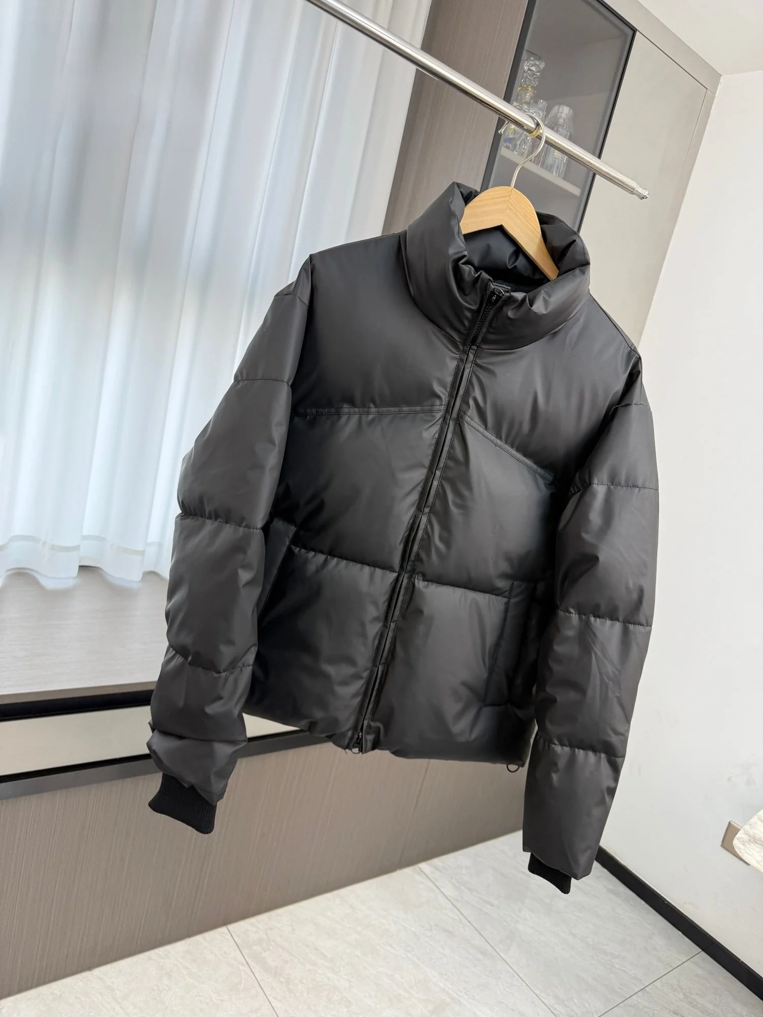 

Мужская теплая куртка с воротником-стойкой, свободного кроя, из хлопка с эффектом искусственной кожи, осенне-зимняя модная верхняя одежда