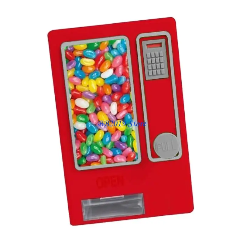Q0KB Contenitore per conservazione caramelle per dispenser caramelle in plastica adorabile per decorazioni per casa