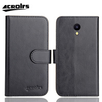 For Meizu M6 Case 6 Colors Fashion Flip Luxury Wallet Multi-Function Card Slots Leather Cover Protective Phone Bags