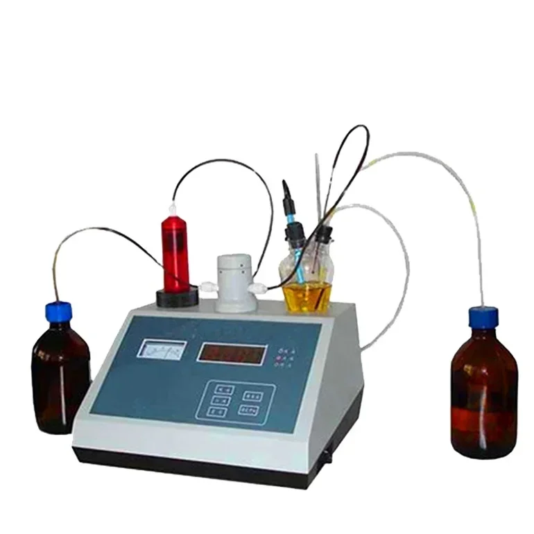 high quality lab digital auto ASTM D 1744 ISO 760 ASTM E203 Karl-Fischer moisture analysis instrument