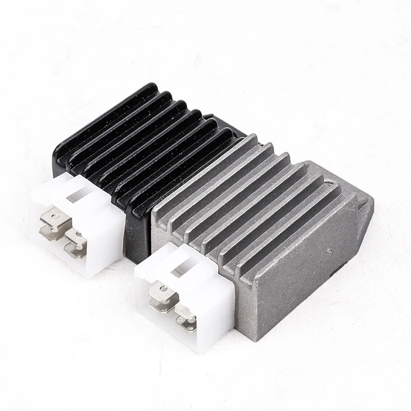 Motorcycle 4 Pin Voltage Regulator Full Wave Rectifier For GY6 50 80 125 150CC ATV Moped AVR 12V Current Rectifier