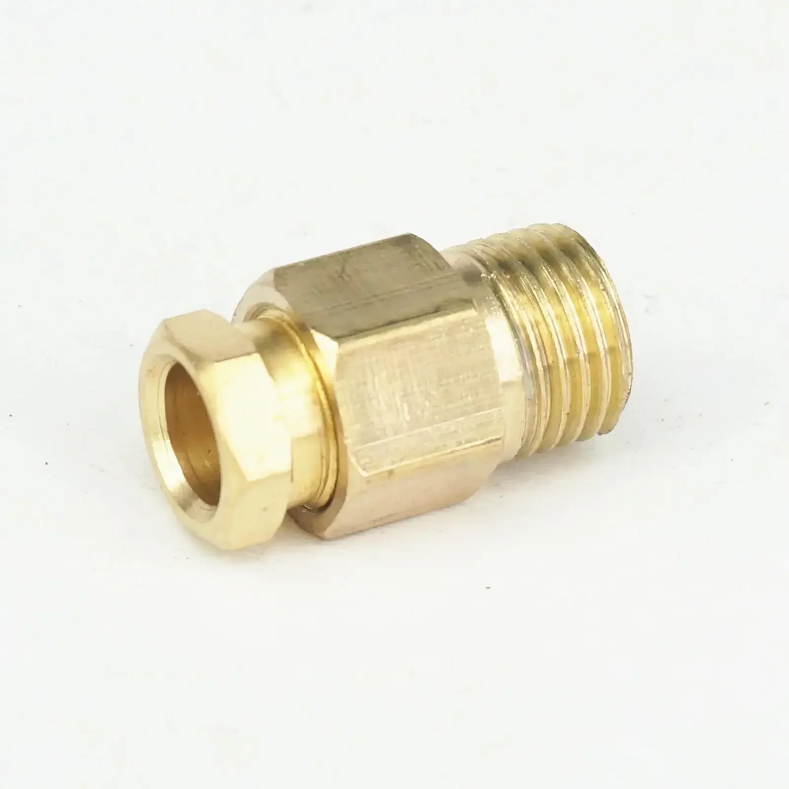 1/8 "1/4" BSPP Außengewinde x 8mm OD Rohr Messing Compression Stecker Fitting Adapter Rohr fitting Für lube Schläuche