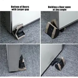 Tactical Ultimate Door Stop Zware Drempel Plug Tactische Drie-In-een Wigvormige Limiet Deur Stop Zware Plastic Rubber Pakking