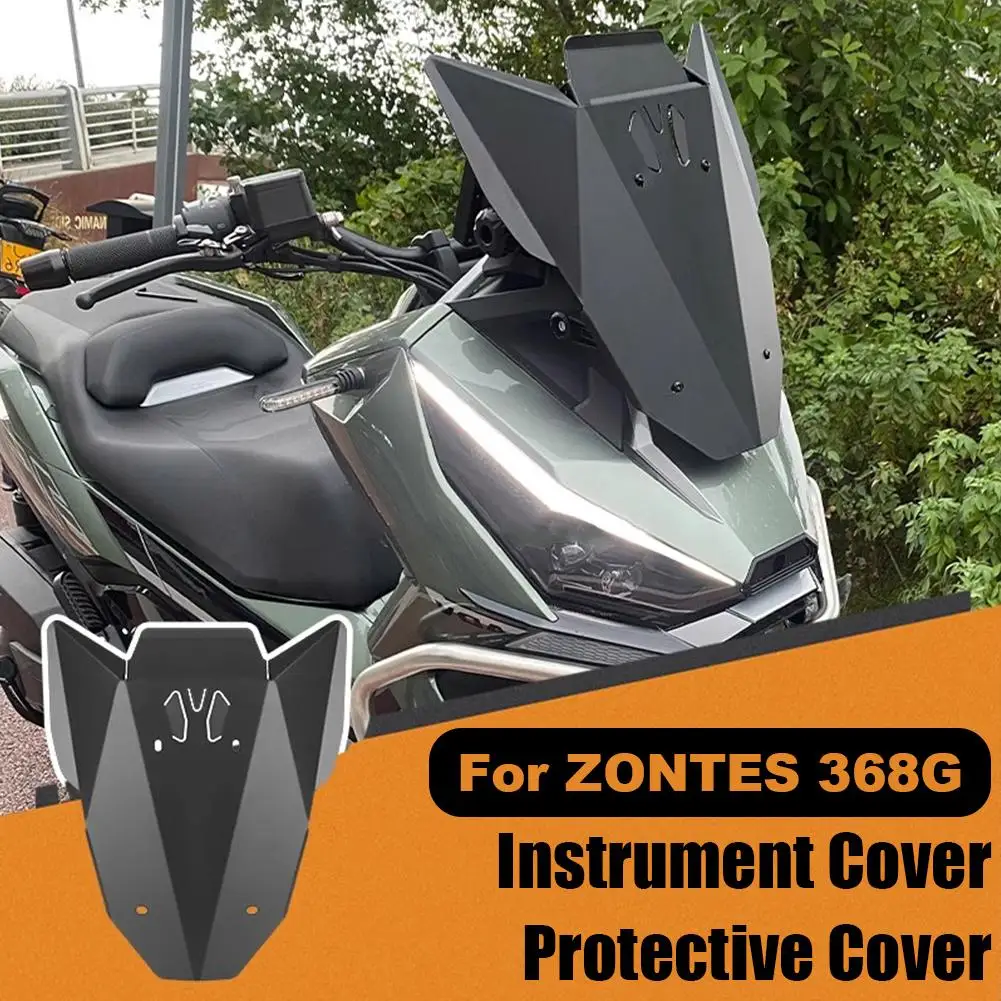 Aluminium Alloy Motorcycle Windproof Modified Windshield Metal Heightening Windshield FOR ZONTES 368G 368-G 368 G G368 G-368