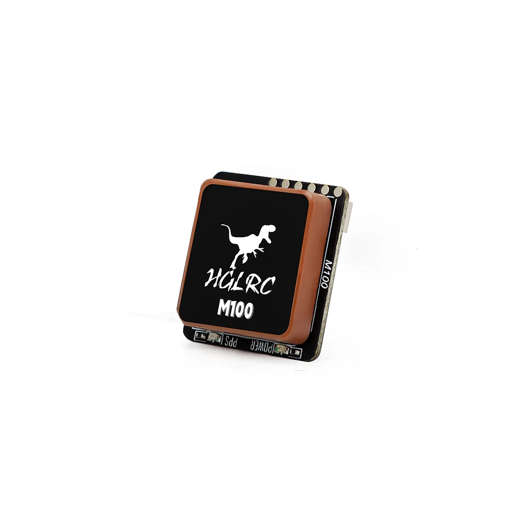 HGLRC M100-5883 Módulo GPS compacto e leve com chip e bússola de 10a geração para UAV de asa fixa FPV