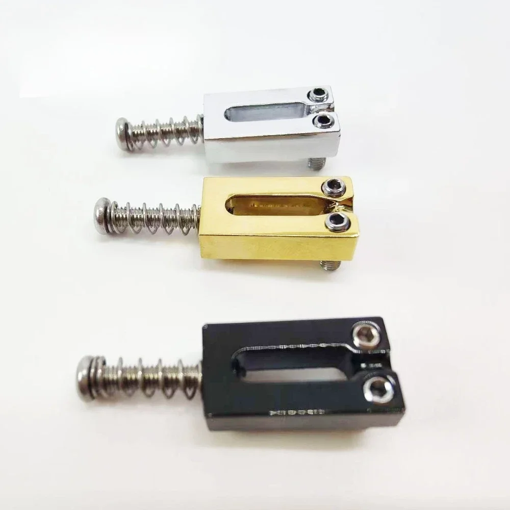 

Регулируемый фиксатор струн 10,5 мм/10,8 мм, седла для гитарного моста с вакуумным покрытием для деталей электрогитары, хром/черный/золотой