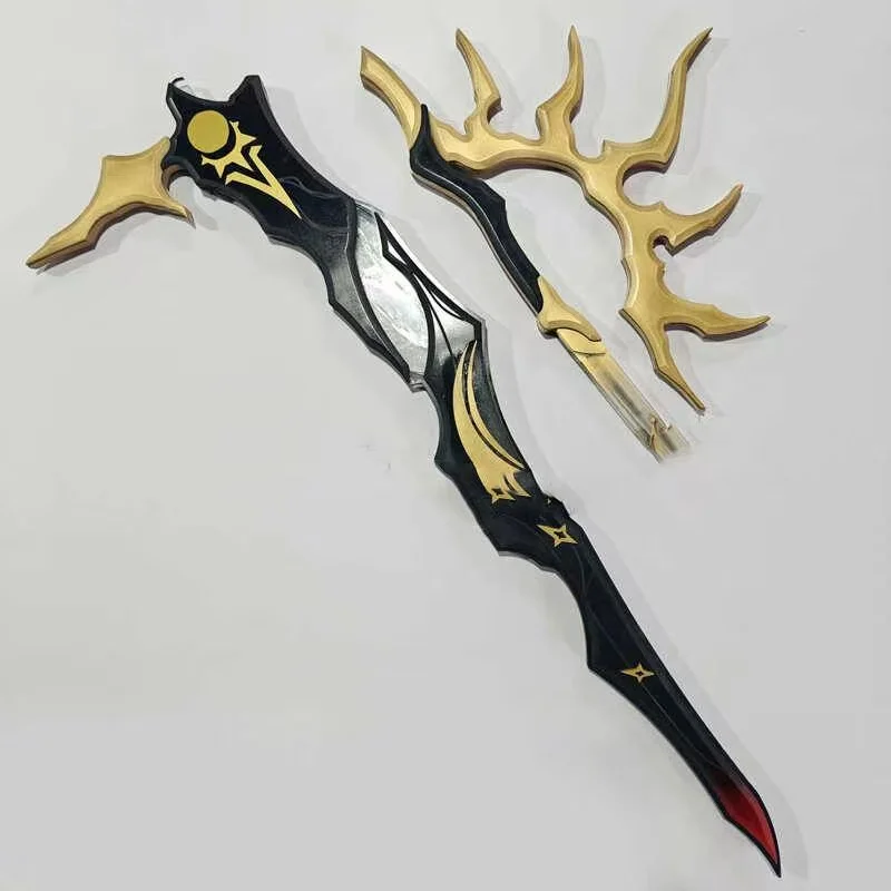 Flamme Reaver Cosplay Leuchtendes Schwert und Mondstock Waffe Spiel Honkai Star Rail Phainon Cosplay Prop Halloween Party Zubehör