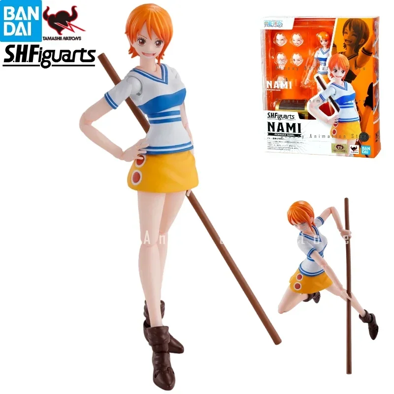 

In Stock 100% Original Bandai SHF S.H.Figuarts One Piece Dawn of Adventure Nami Action Figures Animation Model Collector Anime