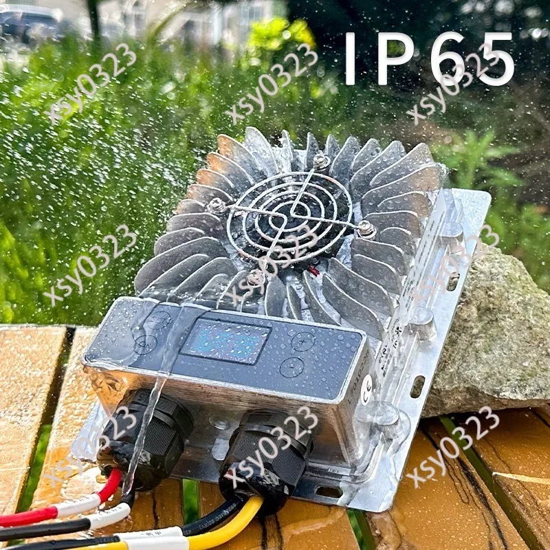 Adjustable 10-30V MPPT Solar Regulator 600W Step Down PV Charger with Digital Display