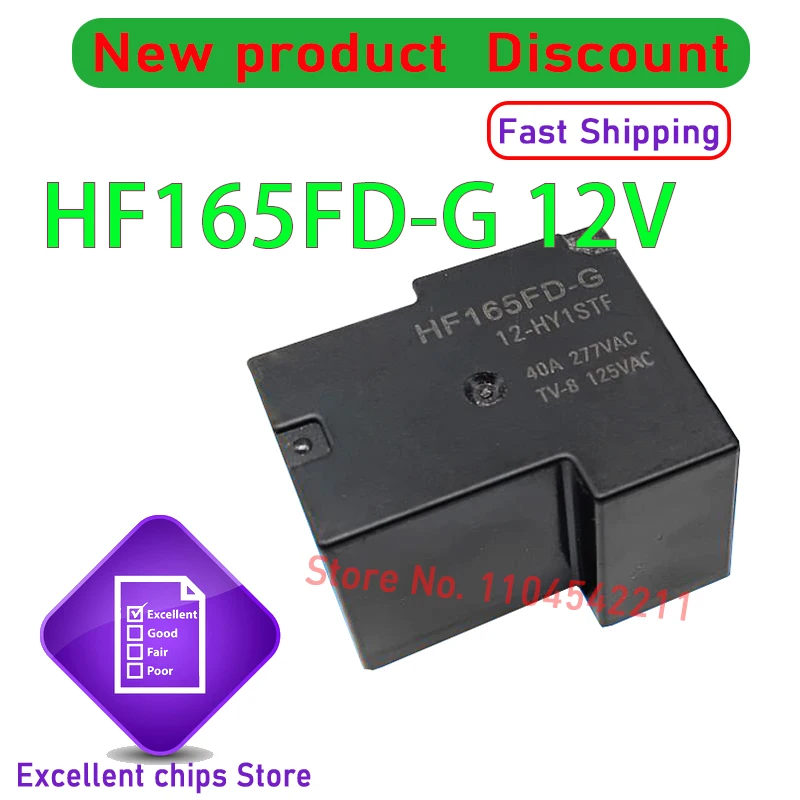 HF165FD-G/12-HY1STF 、HF165FD-G/24-HY1STF 、HF165FD-G/5-HY1STF DIP-4  New Original  HF165FD-G 5-10PCS/Lot