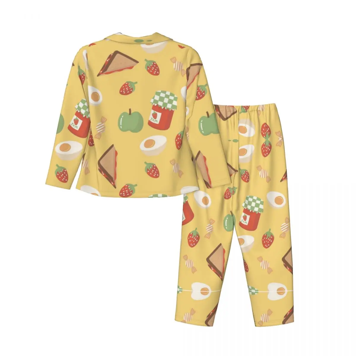 Ensemble de pyjama à motifs mignons pour femmes, vêtements de détente, Ins, 2 pièces